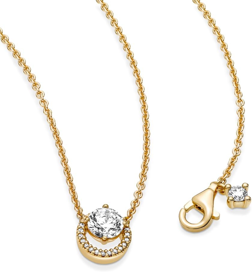Elegant Sparkling Pendant Necklace