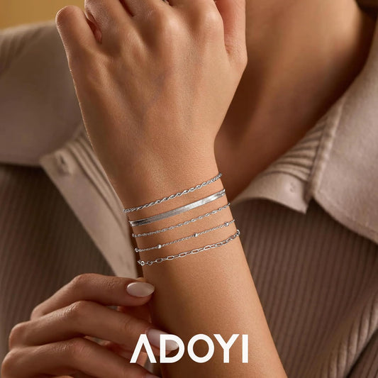 Elegant Gold Bracelet Stack