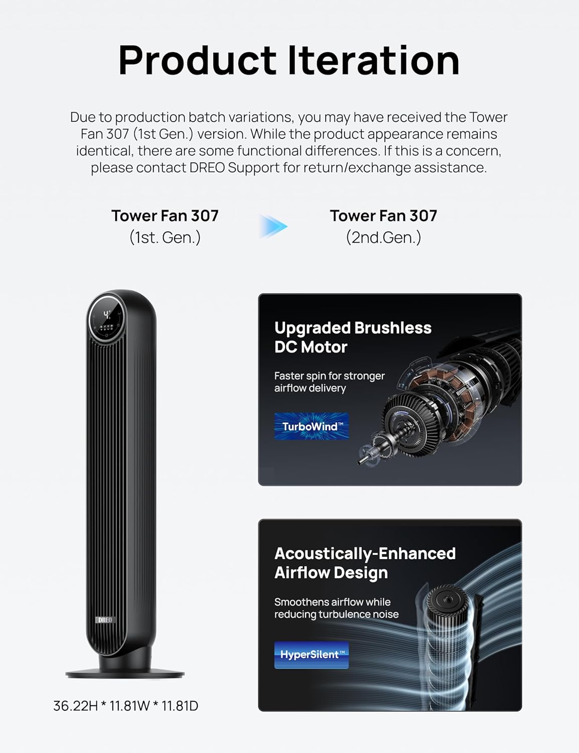 Blissful Breeze Tower Fan