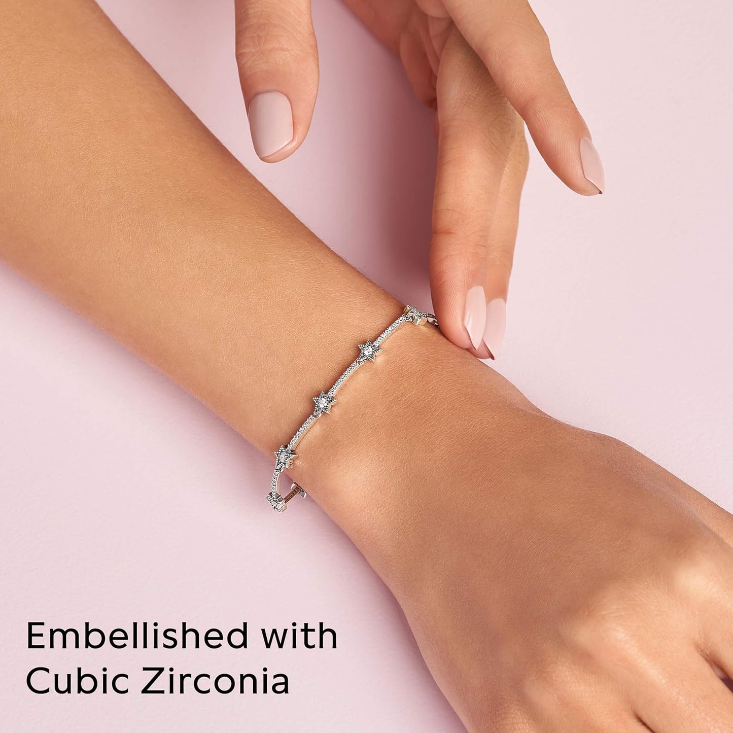 Celestial Stars Silver Bracelet