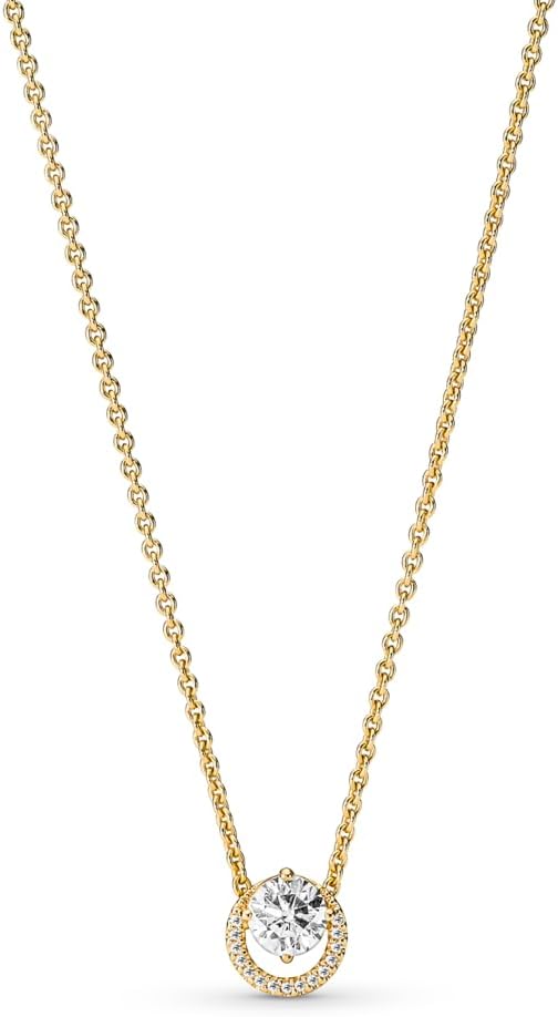 Elegant Sparkling Pendant Necklace
