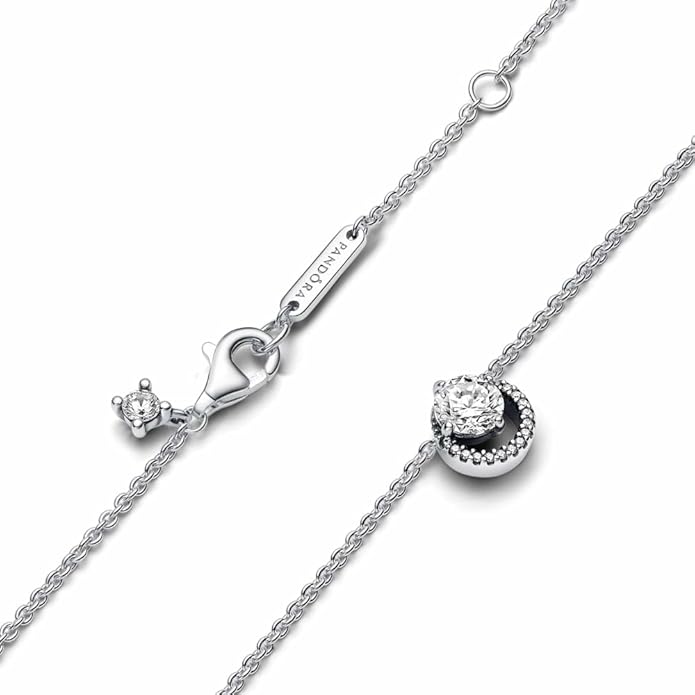 Elegant Sparkling Pendant Necklace