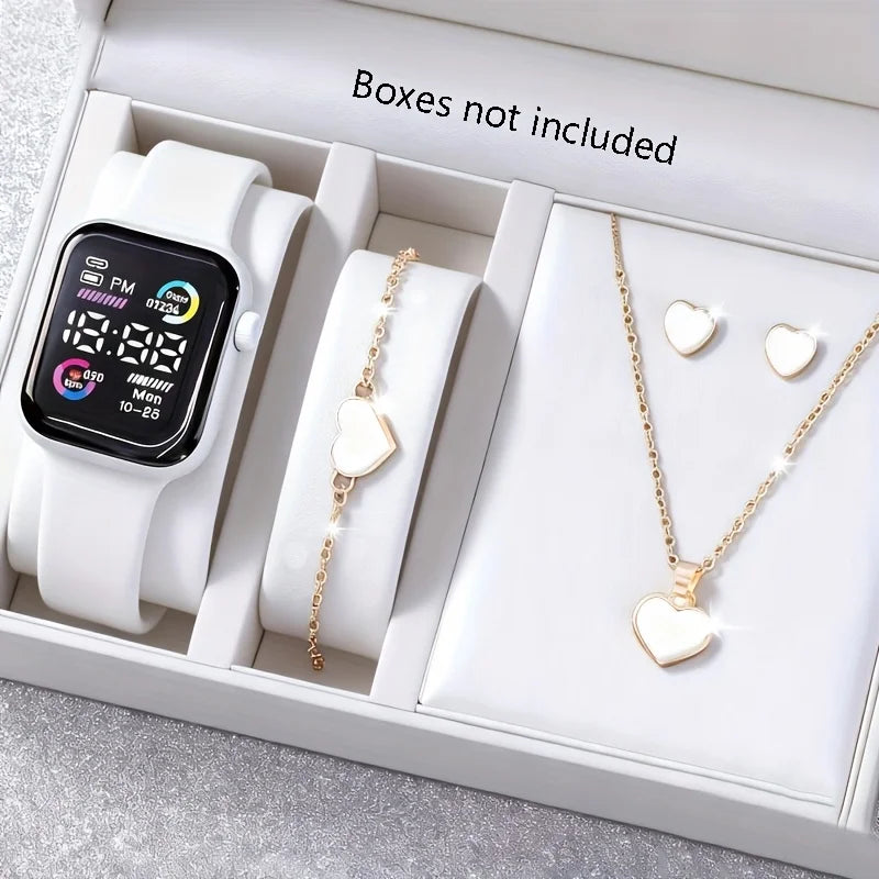 Fashion Jewelry & Watch Set