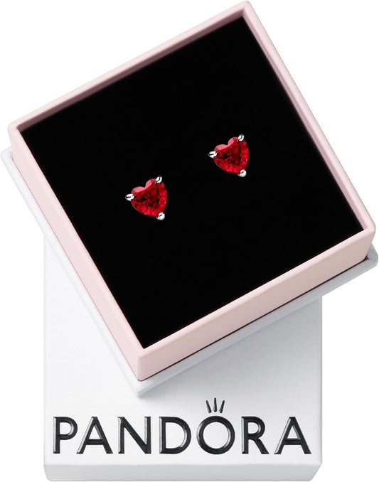 Sparkling Heart Earrings