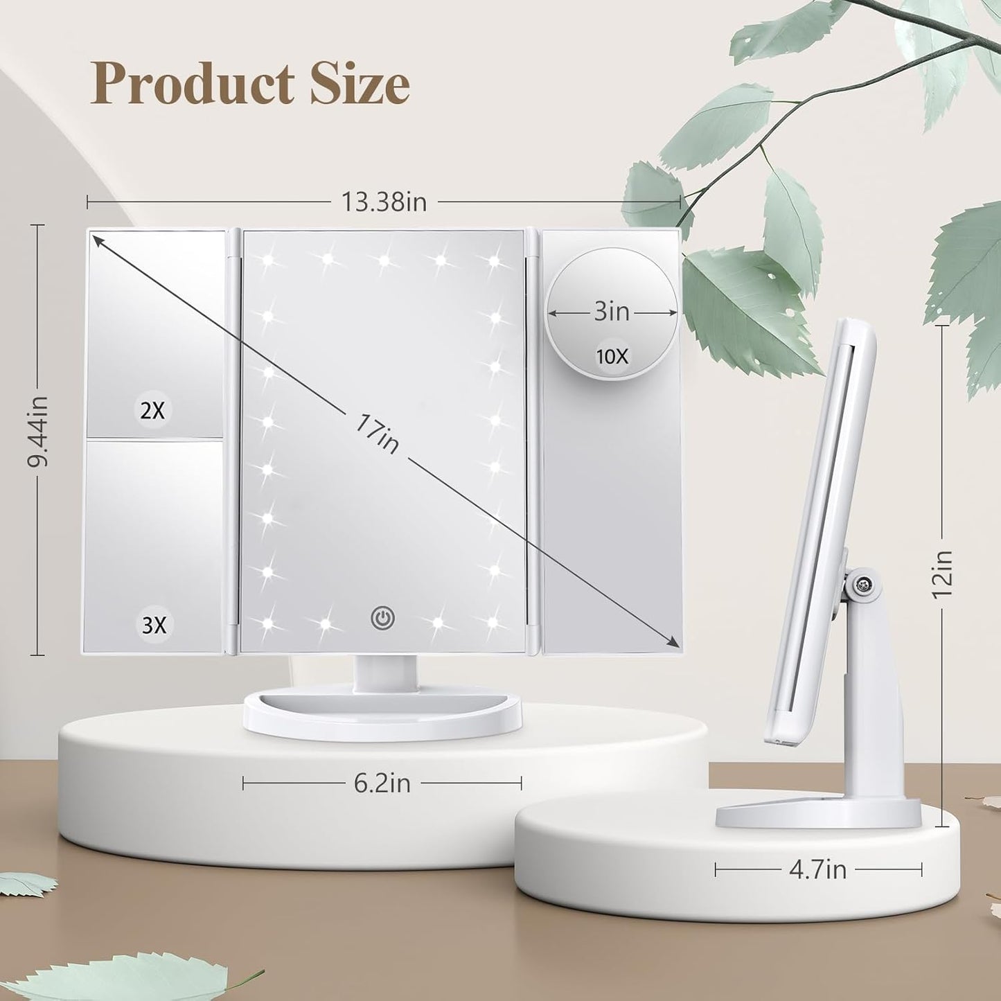 Glam Glow Vanity Mirror