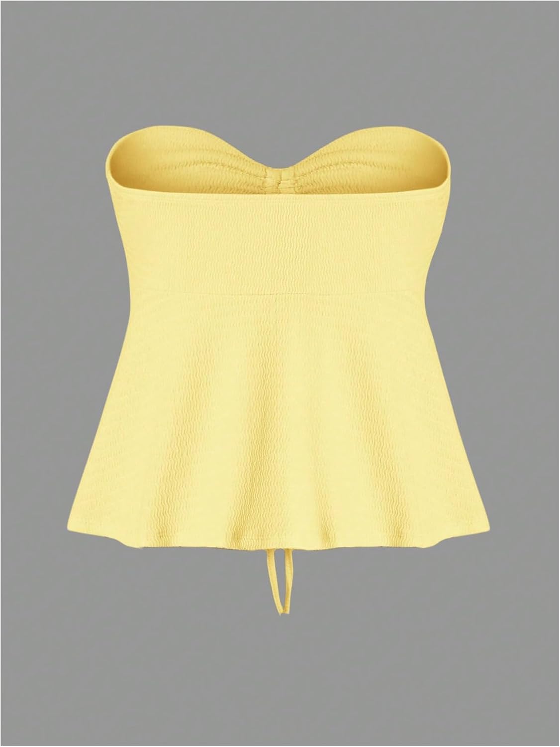 Stylish Strapless Summer Top