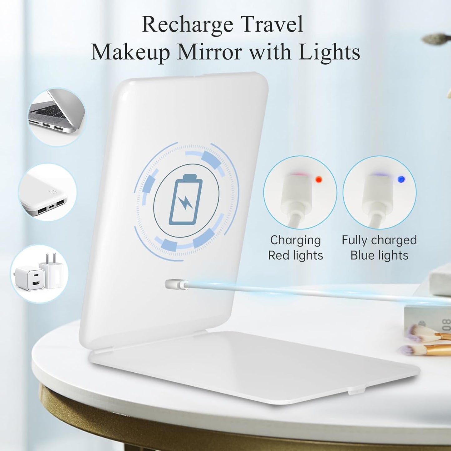 Glam Glow Portable Makeup Mirror