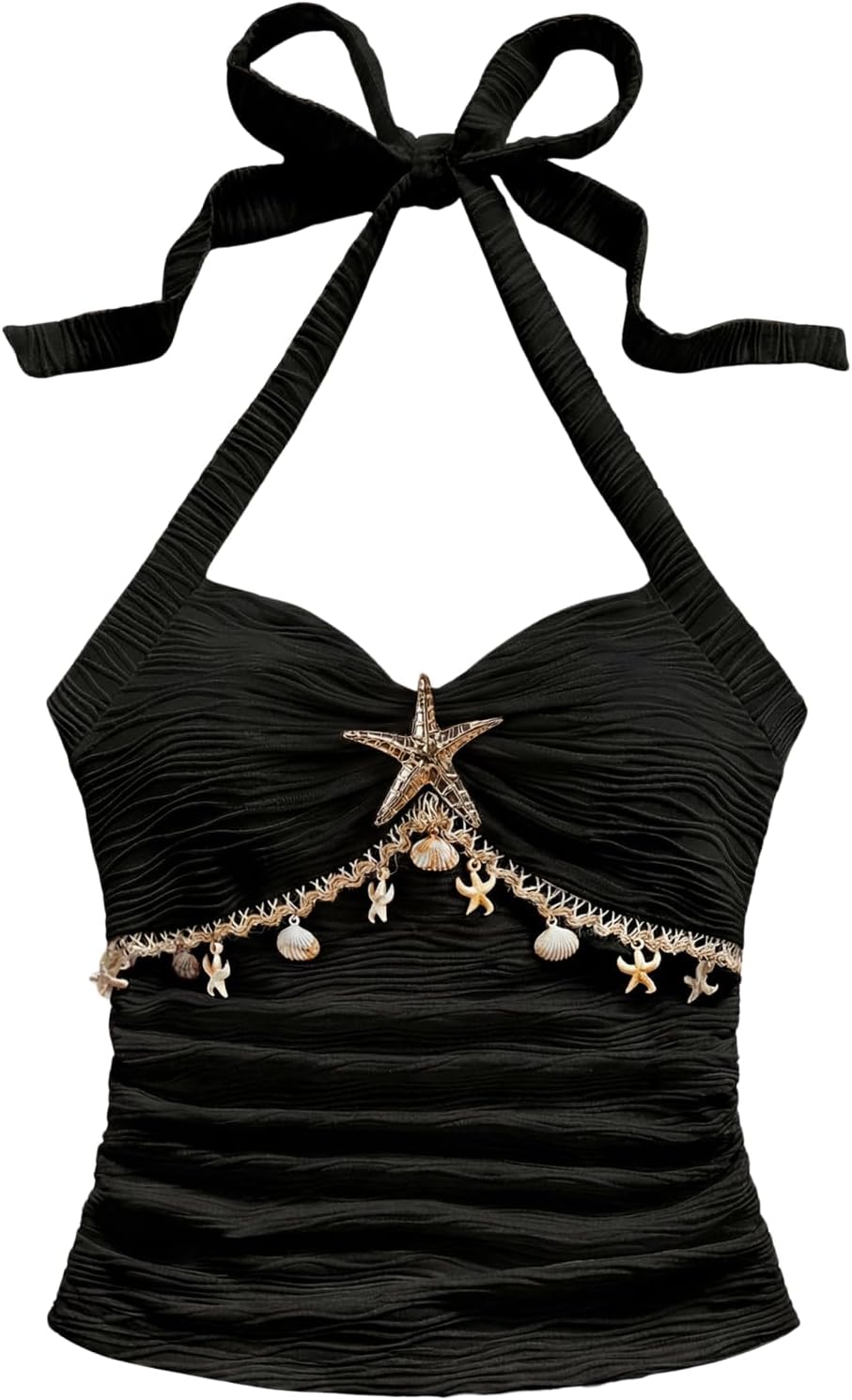 Chic Floral Halter Top