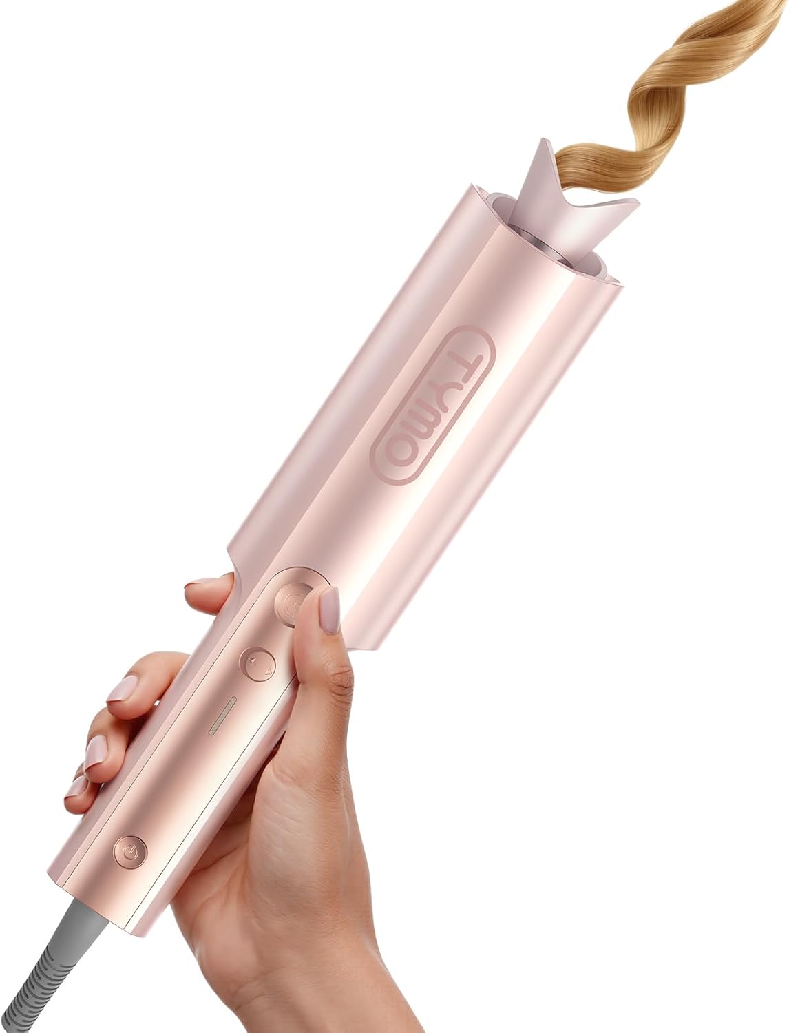 Tenacilla rizadora Glam Curls sin esfuerzo