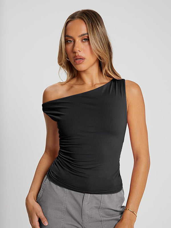 Chic Off-Shoulder Crop Top