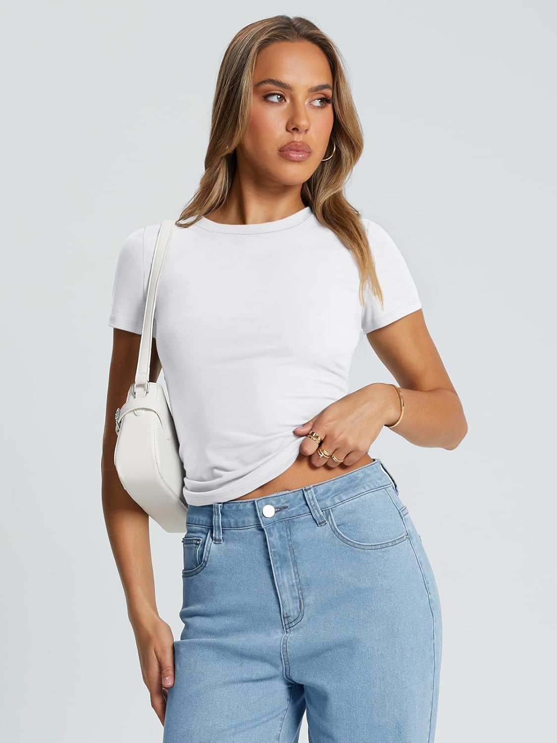 Trendy Queen Soft Crop Tops