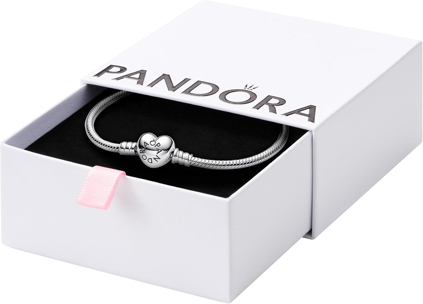 Bracelet Coeur Élégant en Argent