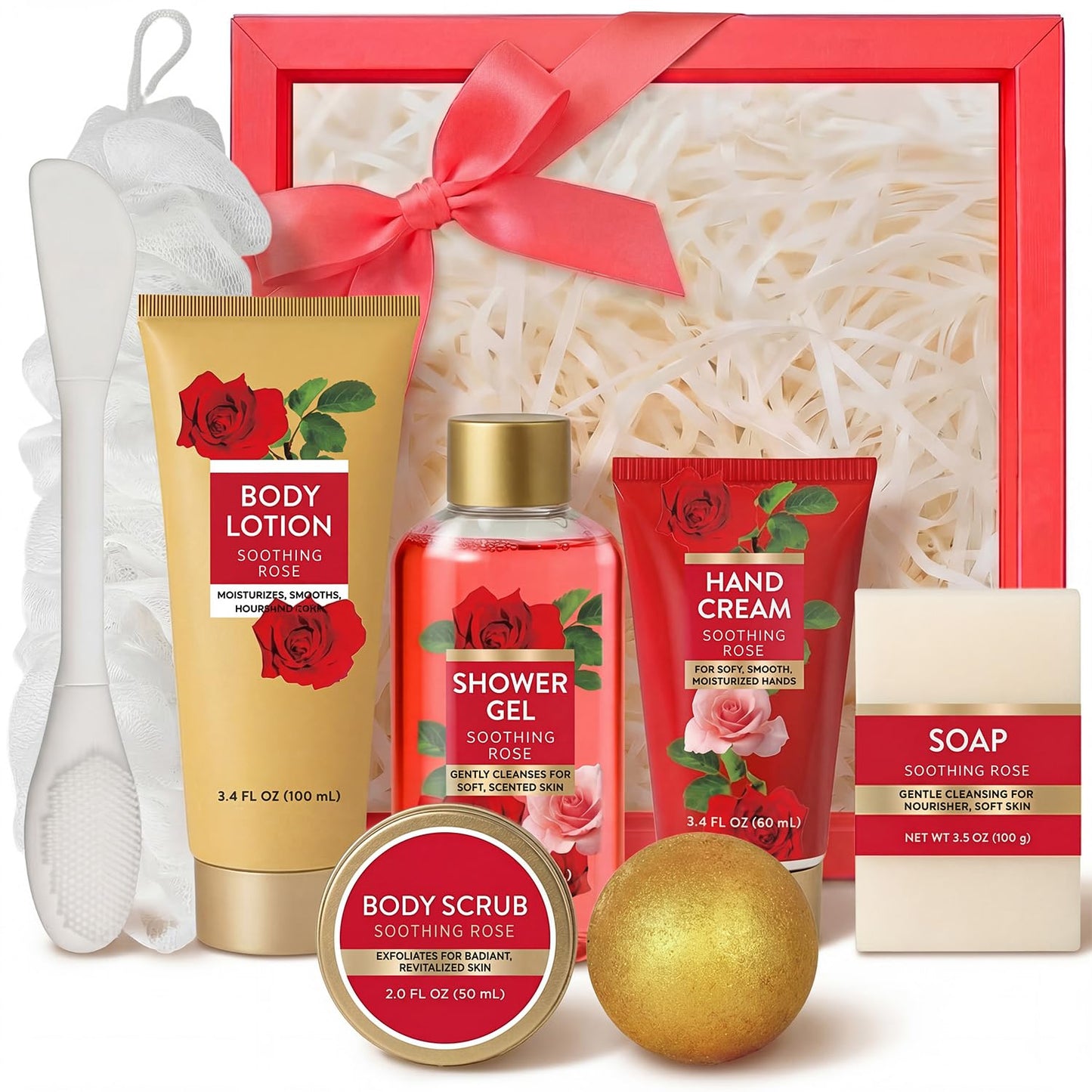 Coffret Cadeau Rose Éclatante