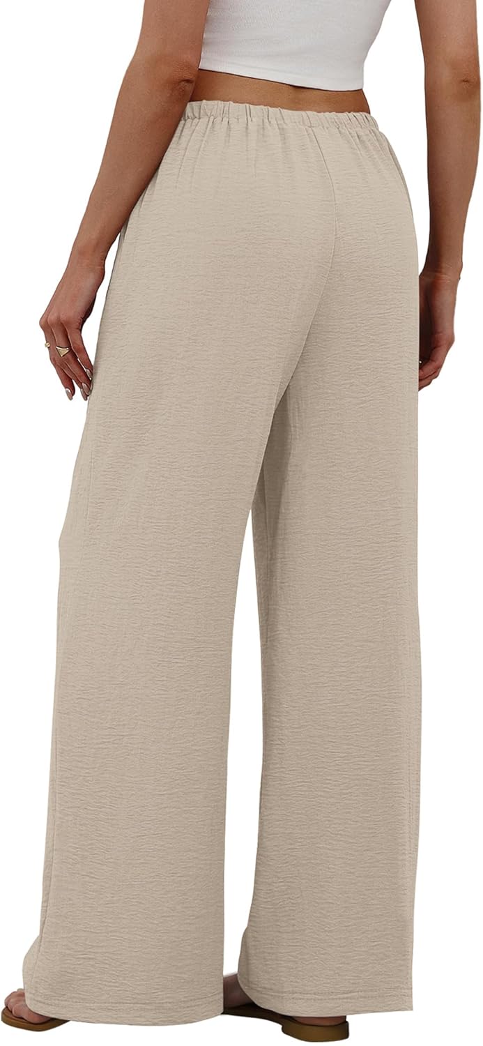 Pantalon de plage fluide pour femme