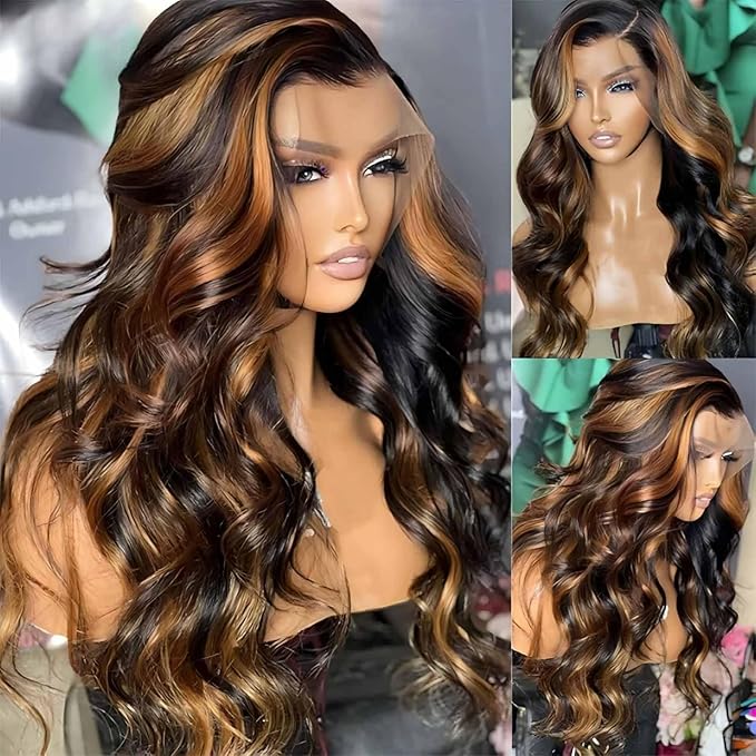 Glamour Waves Burgundy Wig