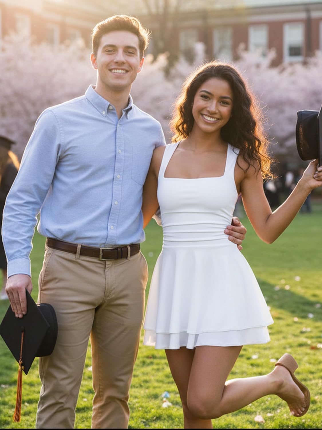 Chic Ruffle Party Dress