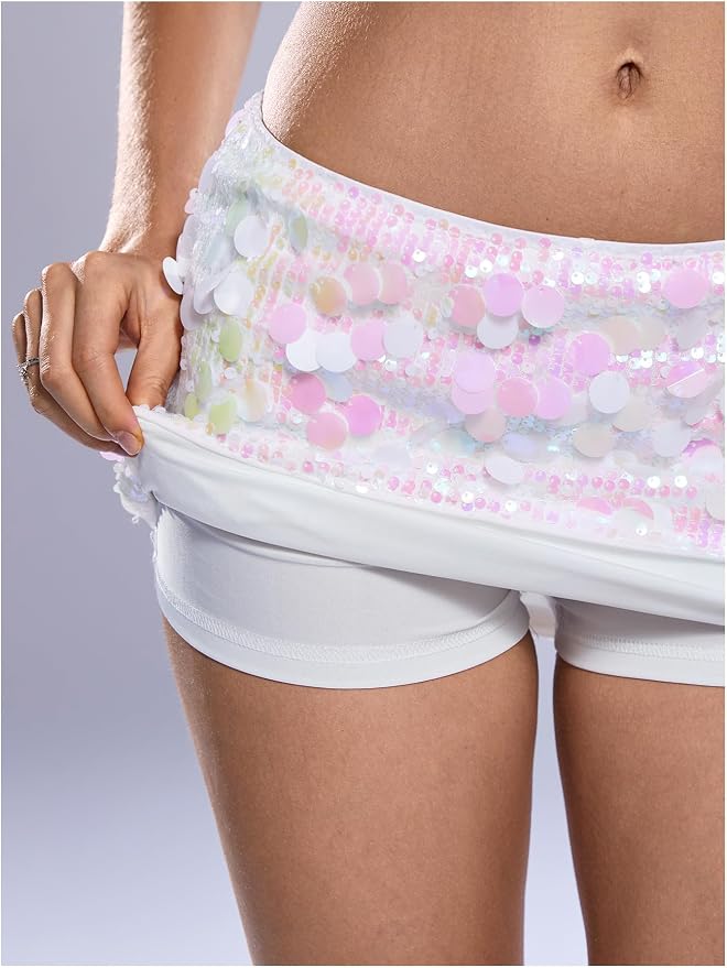 Sparkling Festival Mini Skorts