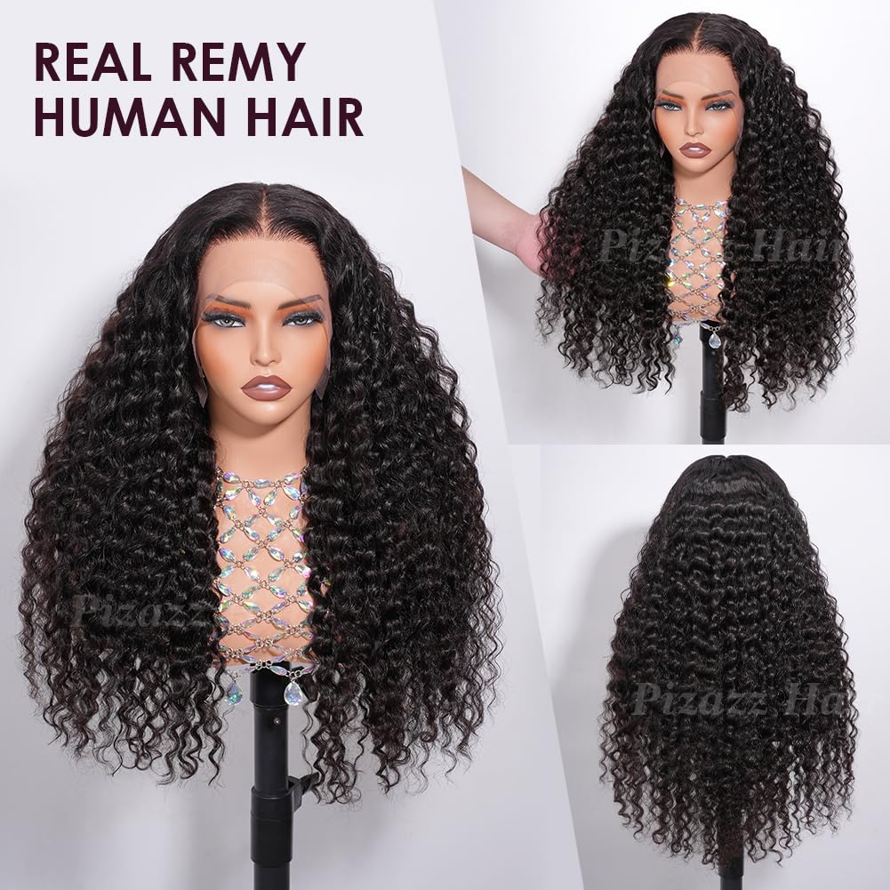 Elegant Lace Front Deep Wave Wig