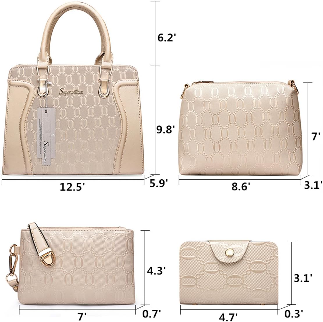 Ensemble Élégant de Sacs à Main