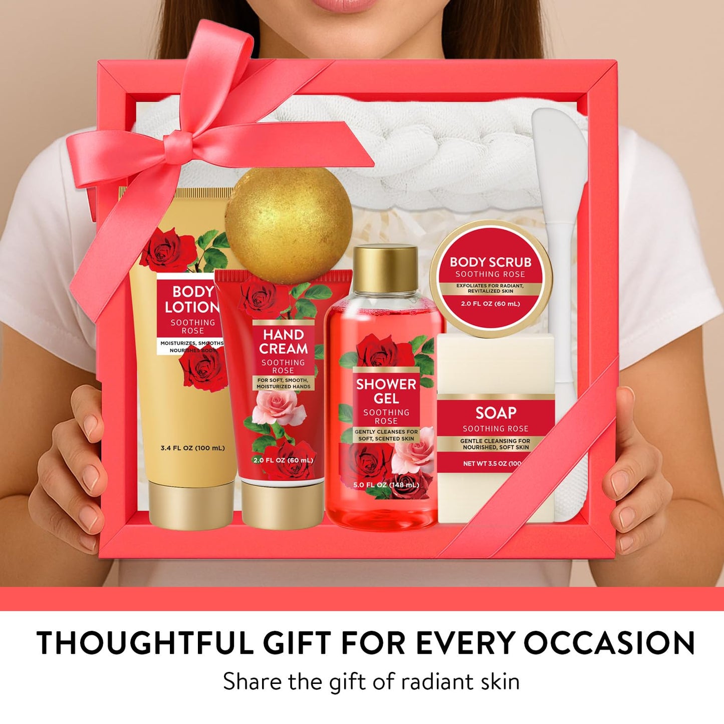 Coffret Cadeau Rose Éclatante