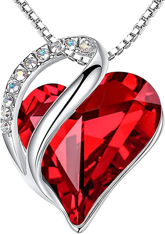 Infinity Love Crystal Necklace