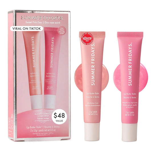 Sweet Pink Lip Butter Duo