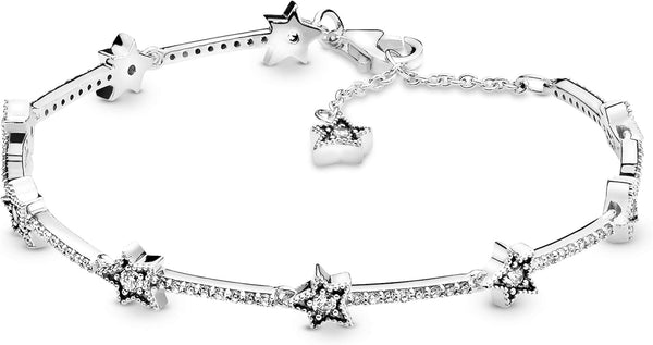 Celestial Stars Silver Bracelet