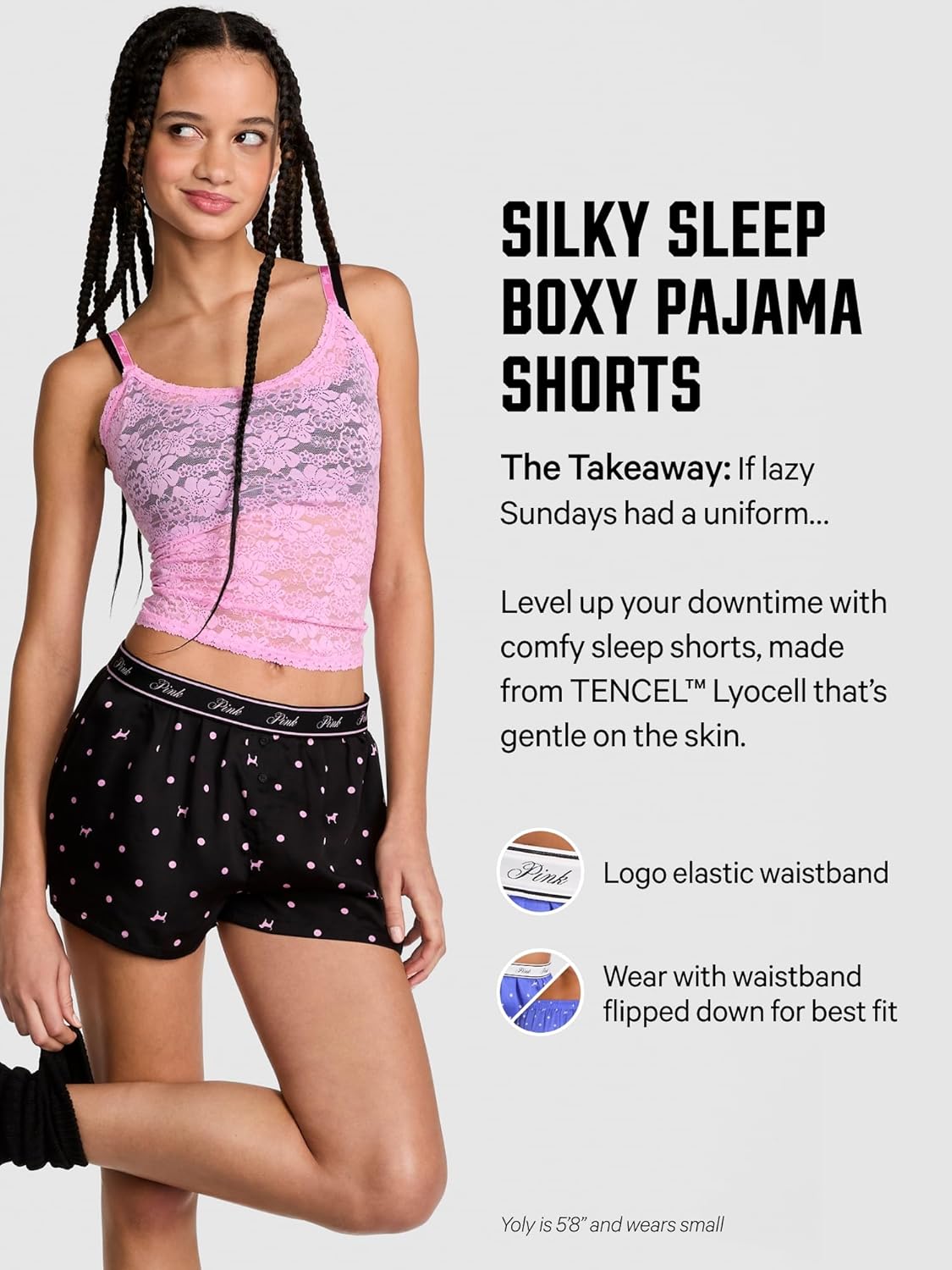 Cozy Women's Boxy Pajama Shorts