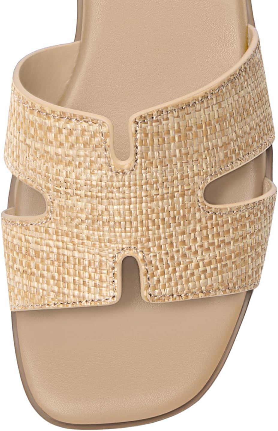 Comfortable Leather Slide Sandals