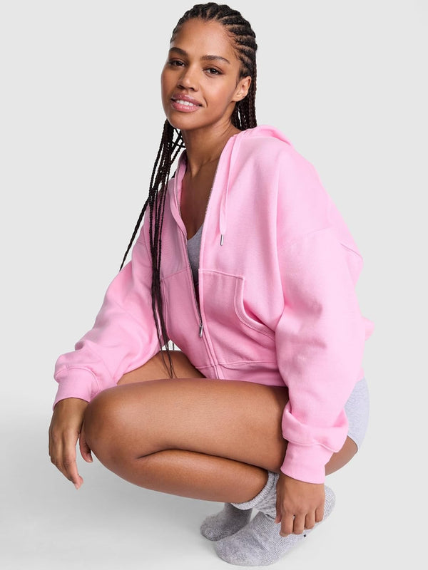 Cozy Campus Full-Zip Hoodie