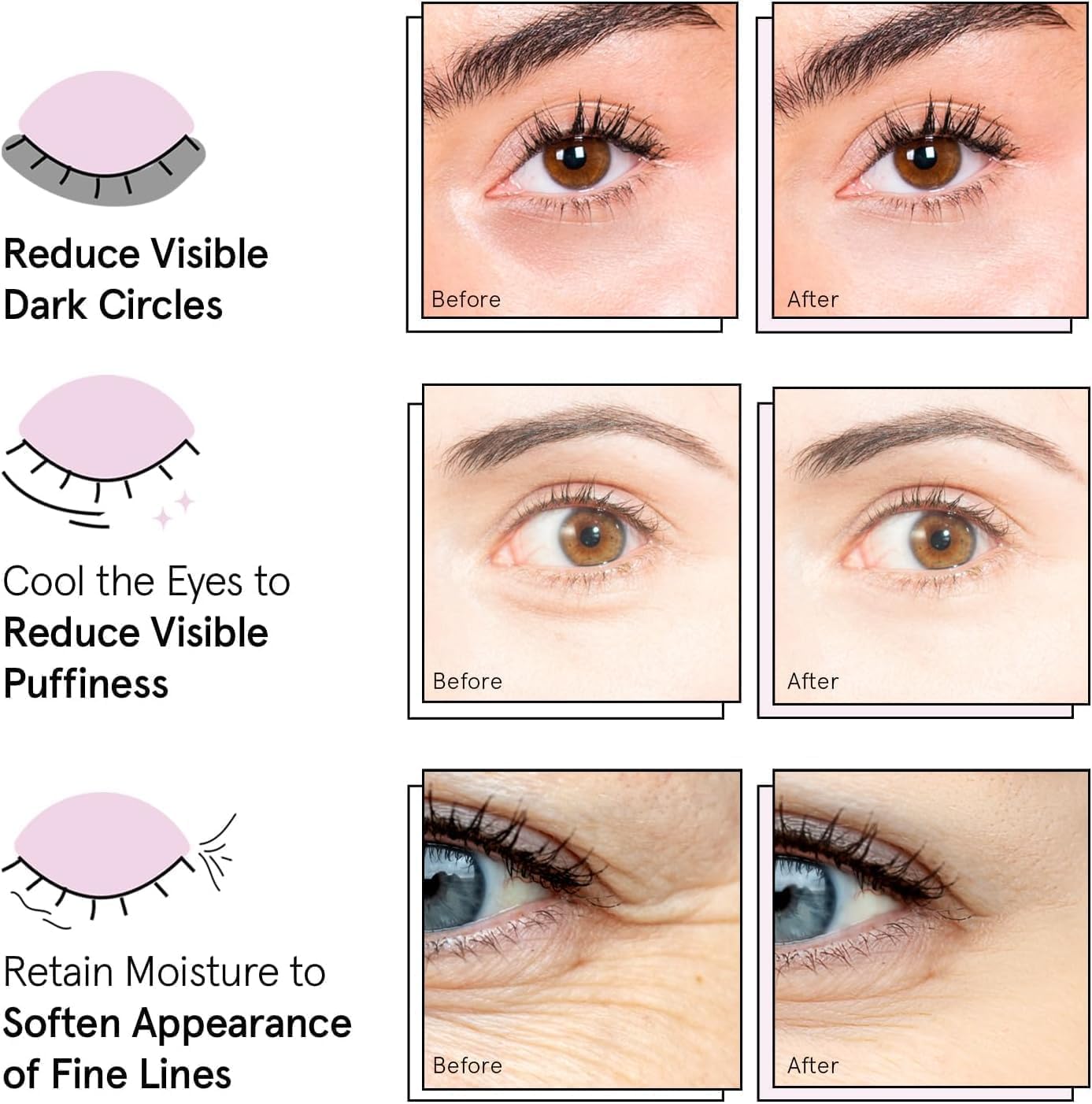 Glow & Refresh Eye Masks