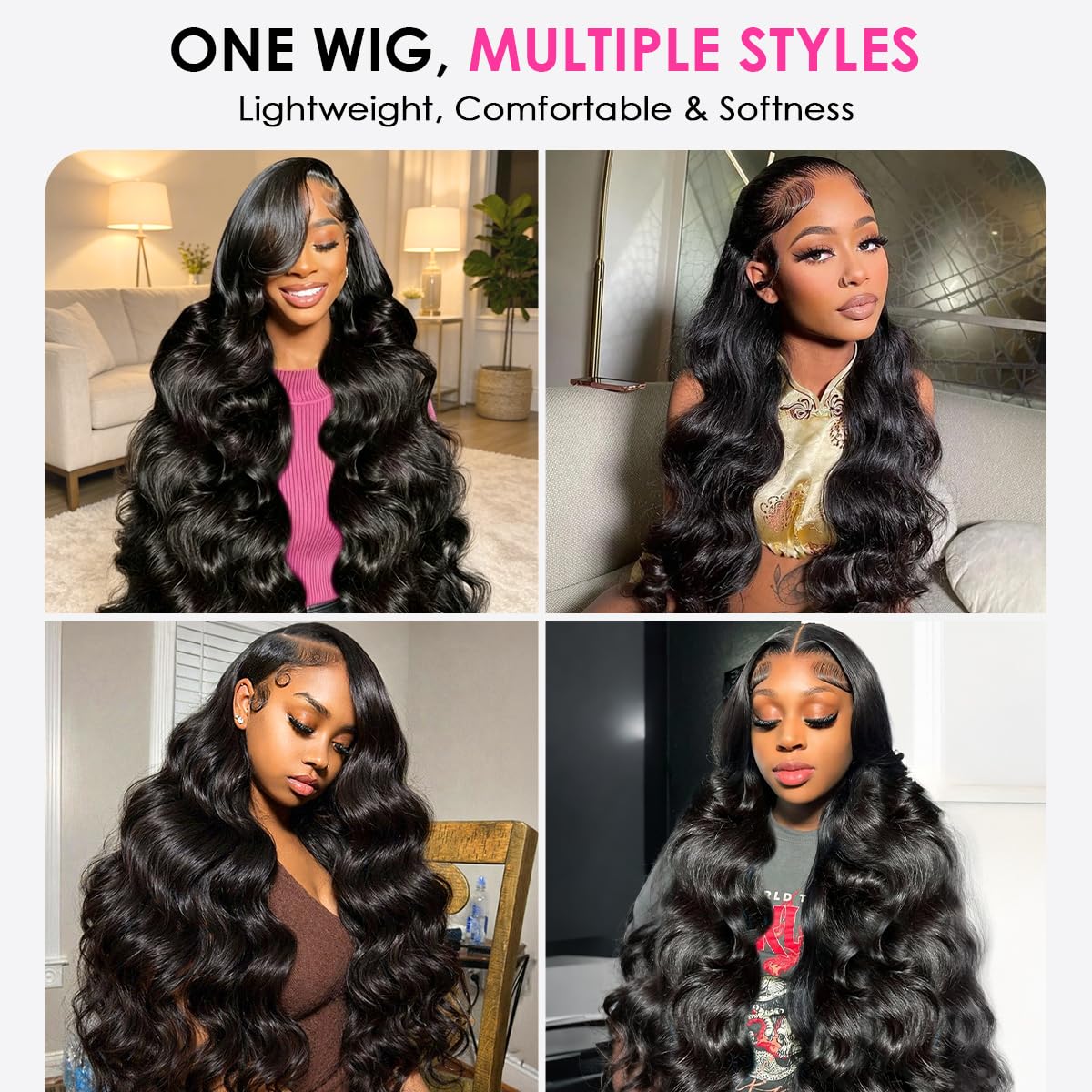 GlamWave Lace Front Wig