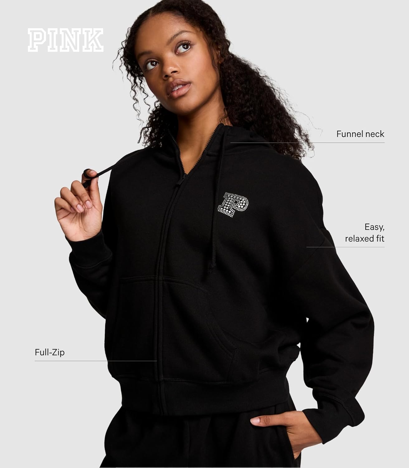 Comfy Women's Fleece Zip Hoodie
