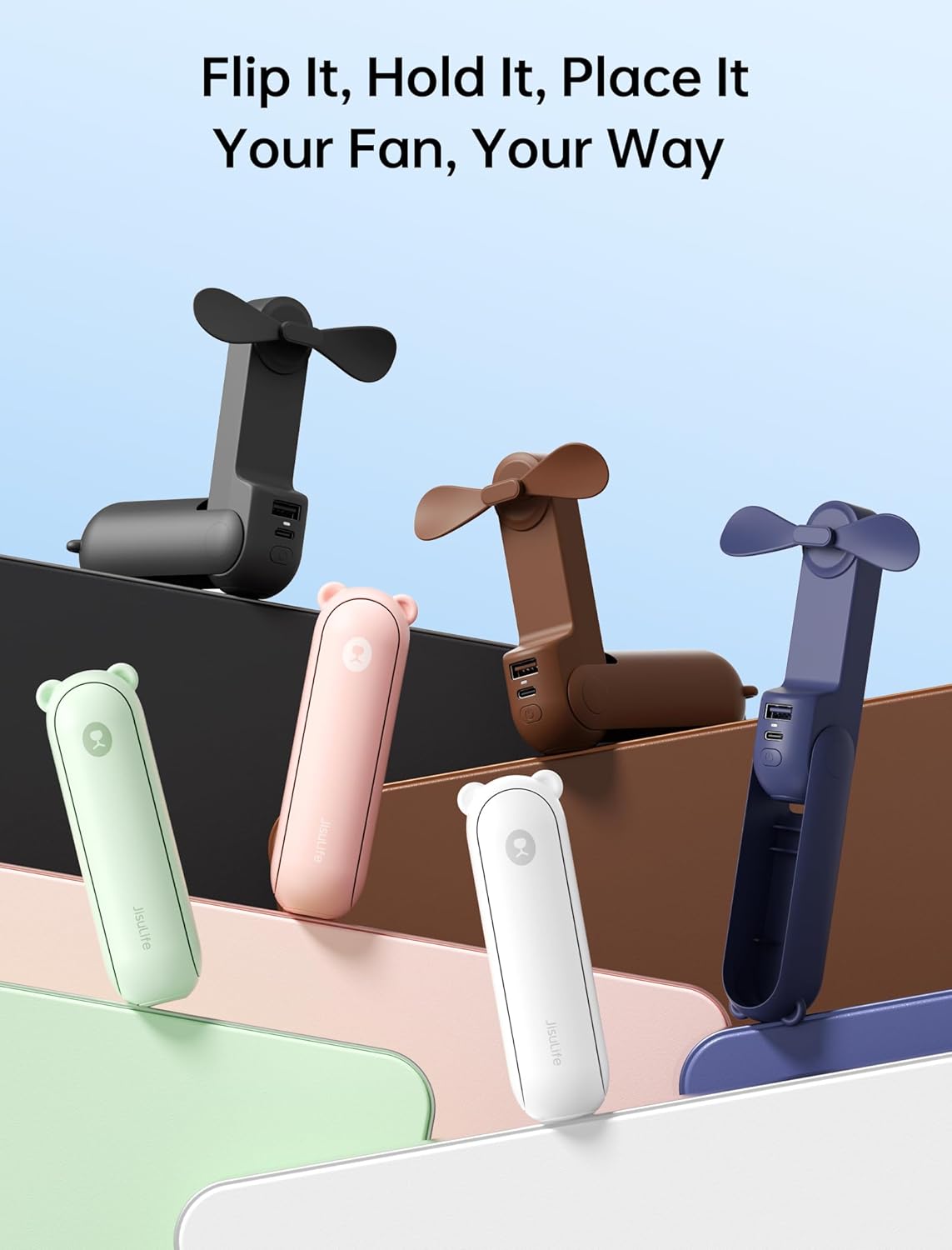 Chic Breeze 3-in-1 Mini Fan