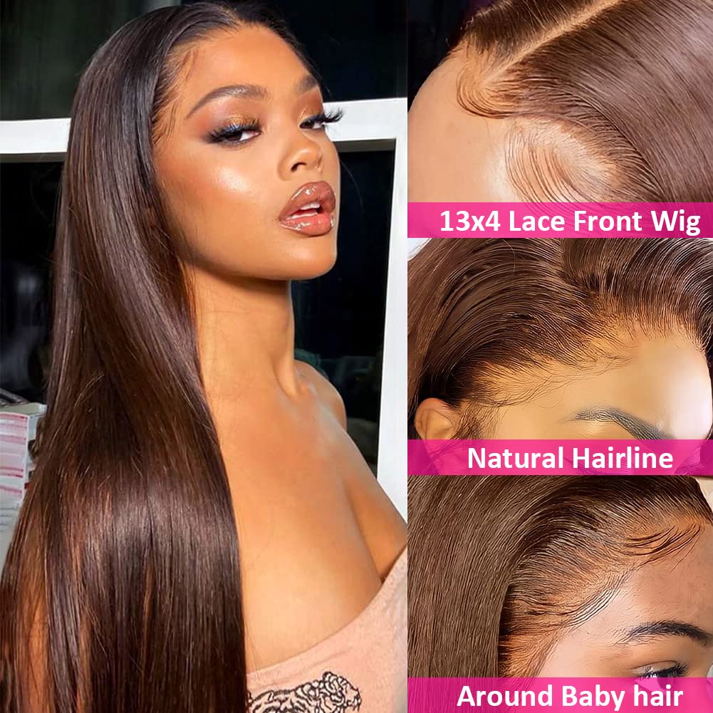 Gorgeous Chocolate Lace Front Wig