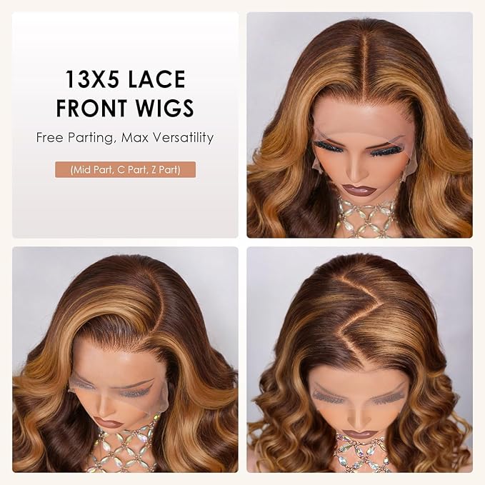 GlamWave Lace Front Wig