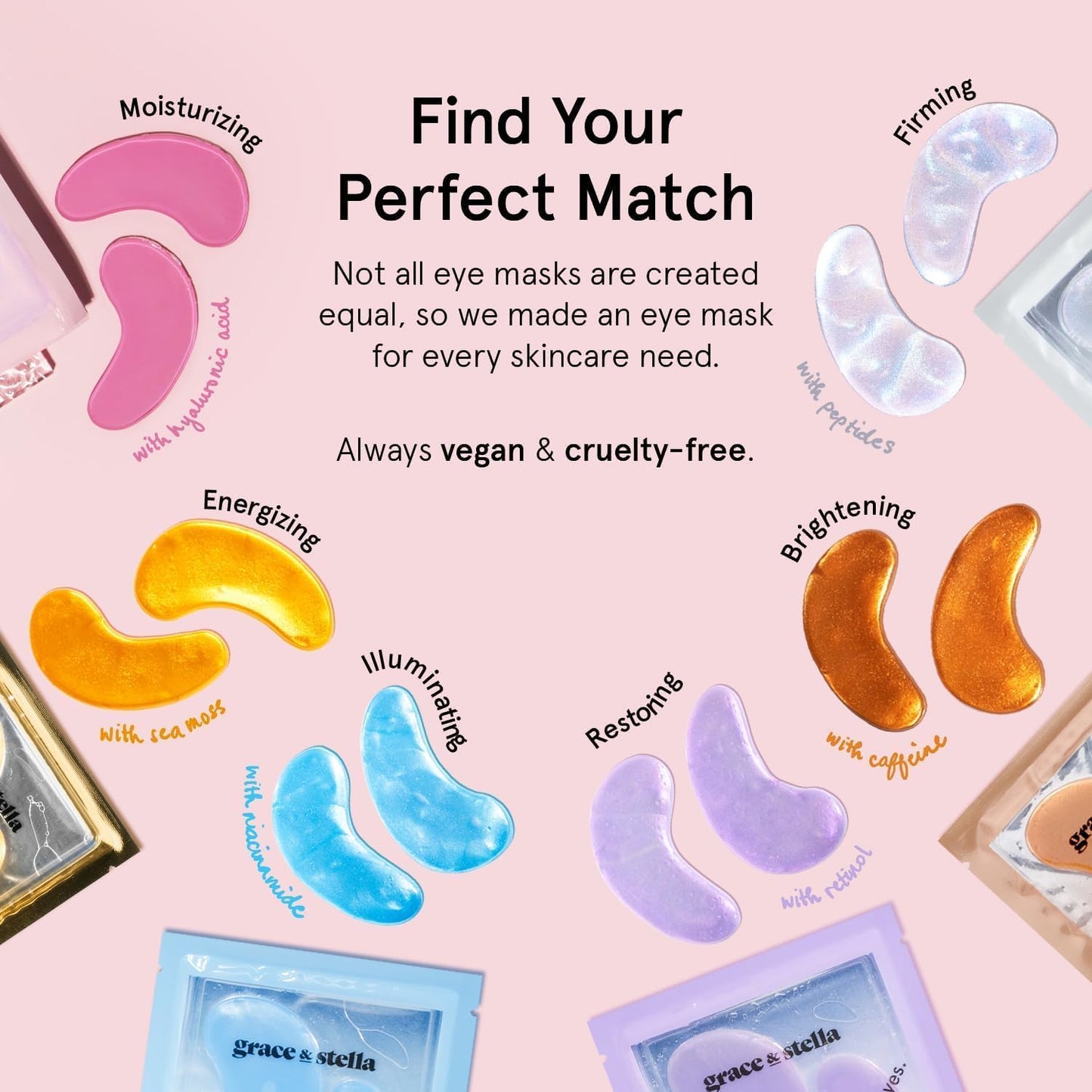 Glow & Refresh Eye Masks
