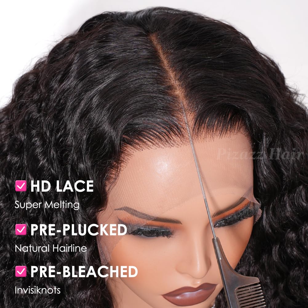 Elegant Lace Front Deep Wave Wig