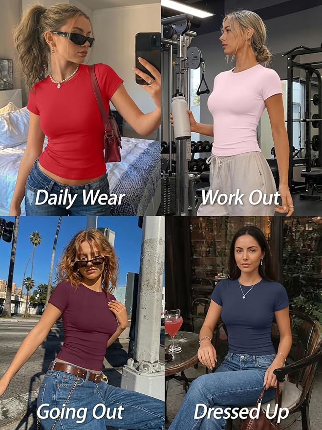 Trendy Queen Soft Crop Tops