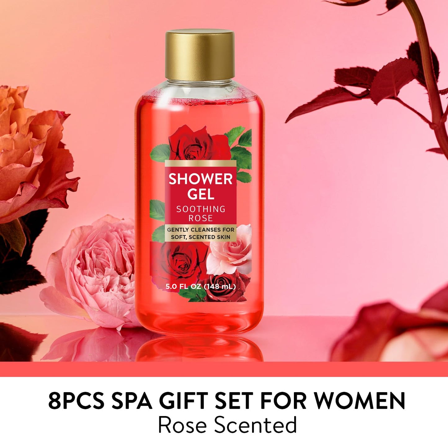 Coffret Cadeau Rose Éclatante
