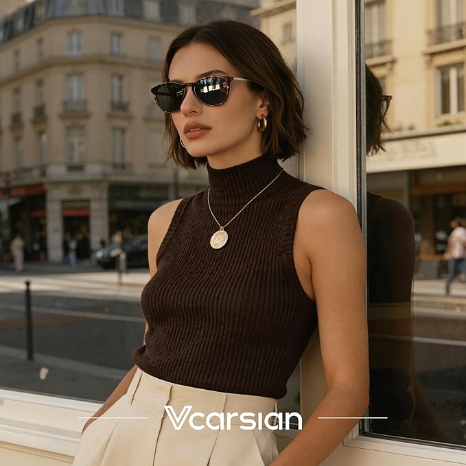 Chic Polarized Round Sunglasses