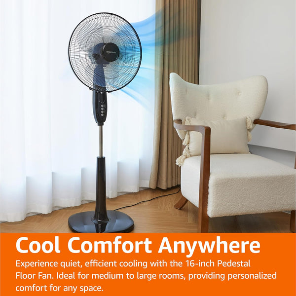 Quiet Comfort Pedestal Fan