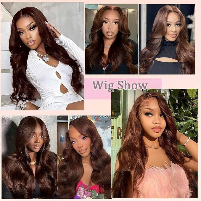 Glamour Waves Burgundy Wig