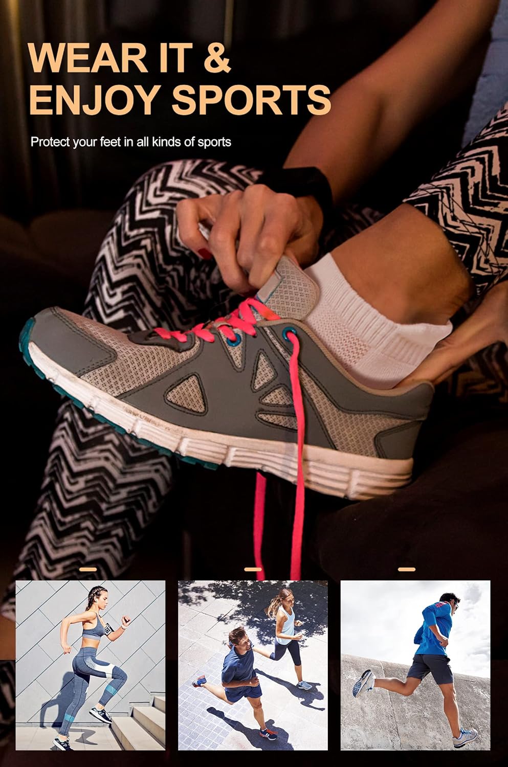 CelerSport Comfort Ankle Socks