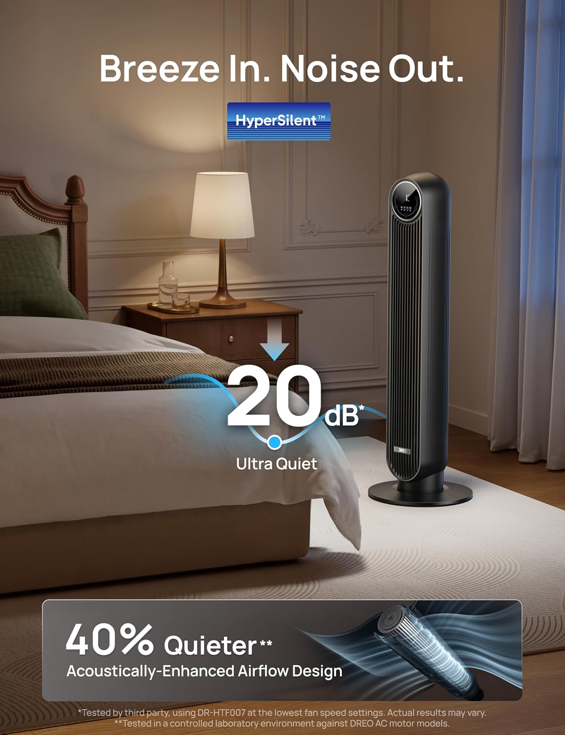Blissful Breeze Tower Fan