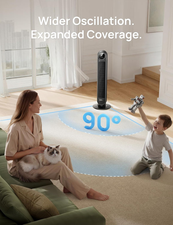 Blissful Breeze Tower Fan