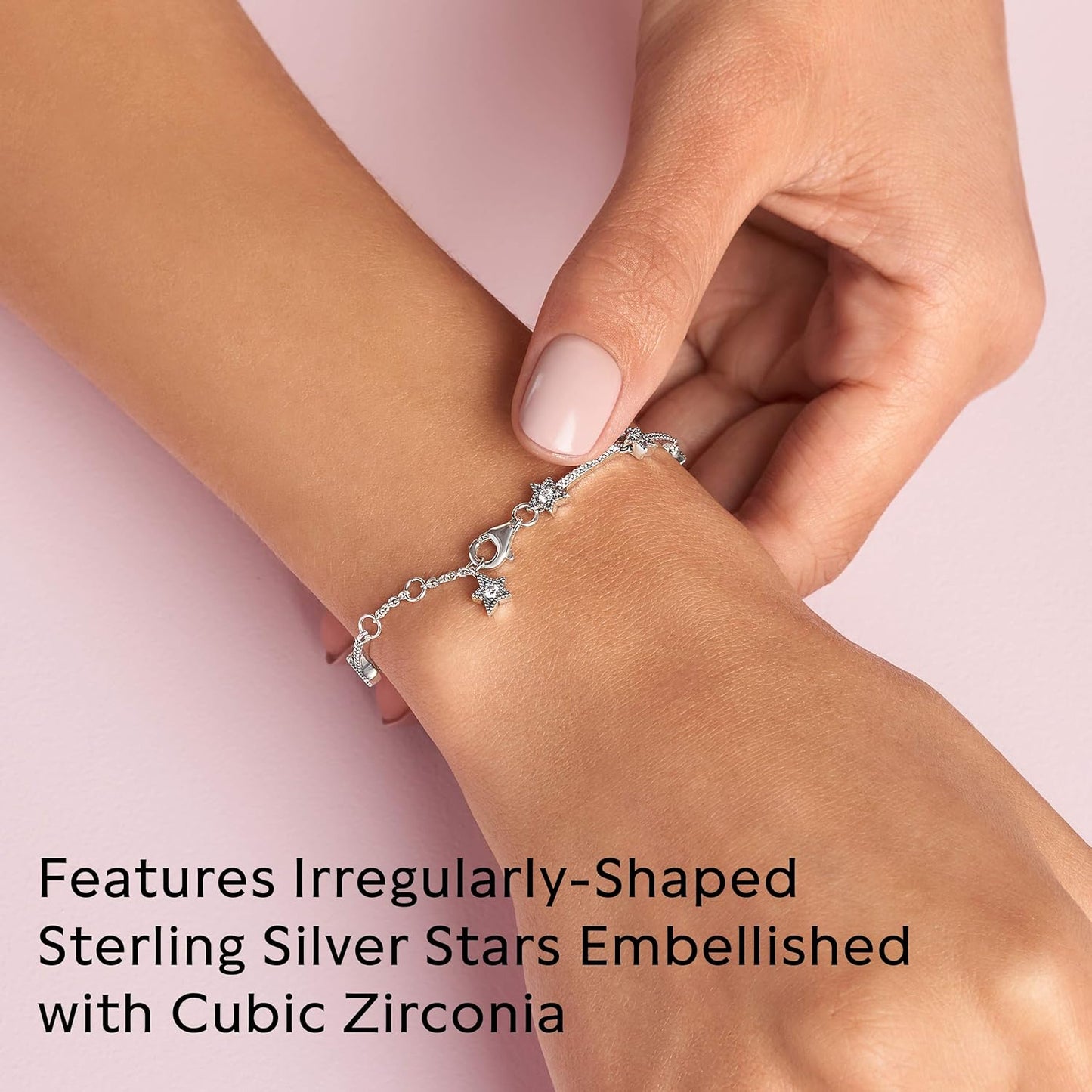 Celestial Stars Silver Bracelet
