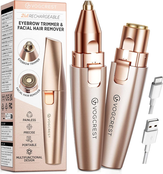 Rose Glow Facial Trimmer