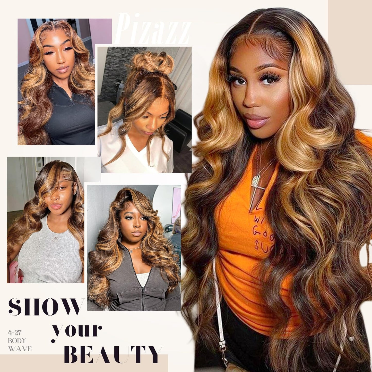 GlamWave Lace Front Wig
