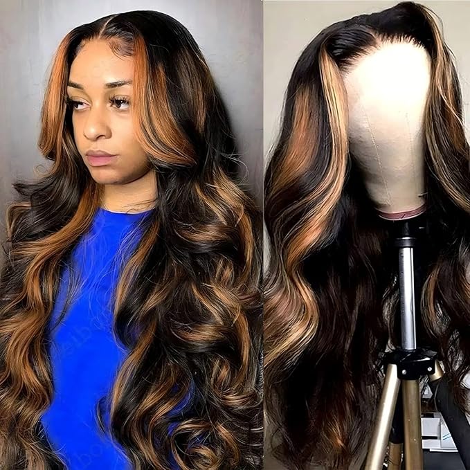 Glamour Waves Burgundy Wig